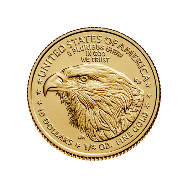 1-4-oz-american-gold-eagle-back