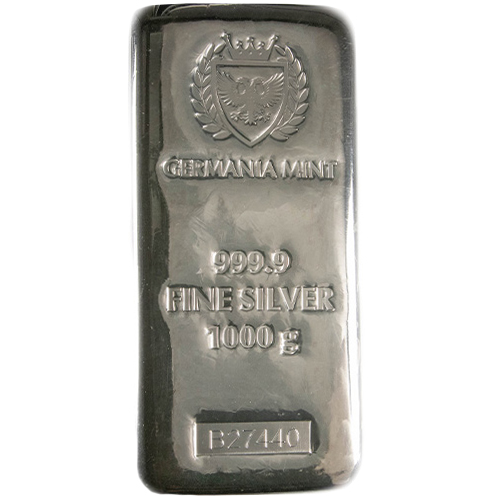 Buy 1 Kilo (32.15 Oz) Silver Bar - Random Design (.999+ Fine)