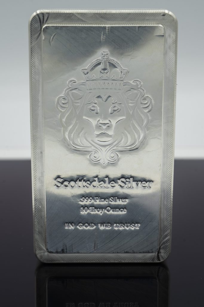 10 oz .999 fine Silver Bars Truman Gold & Silver